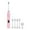 Pink, variant on Jubipavy Electric Toothbrush with 5 Brush HeadswithCleaning Head 9 Cleaning Modes Smart 20-Speed Timer Electric Toothbrush Newly Upgraded