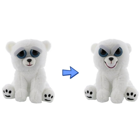 Polar Bear Patch - Feisty Pets Expressions: Grin- Karl the Snarl 8.5