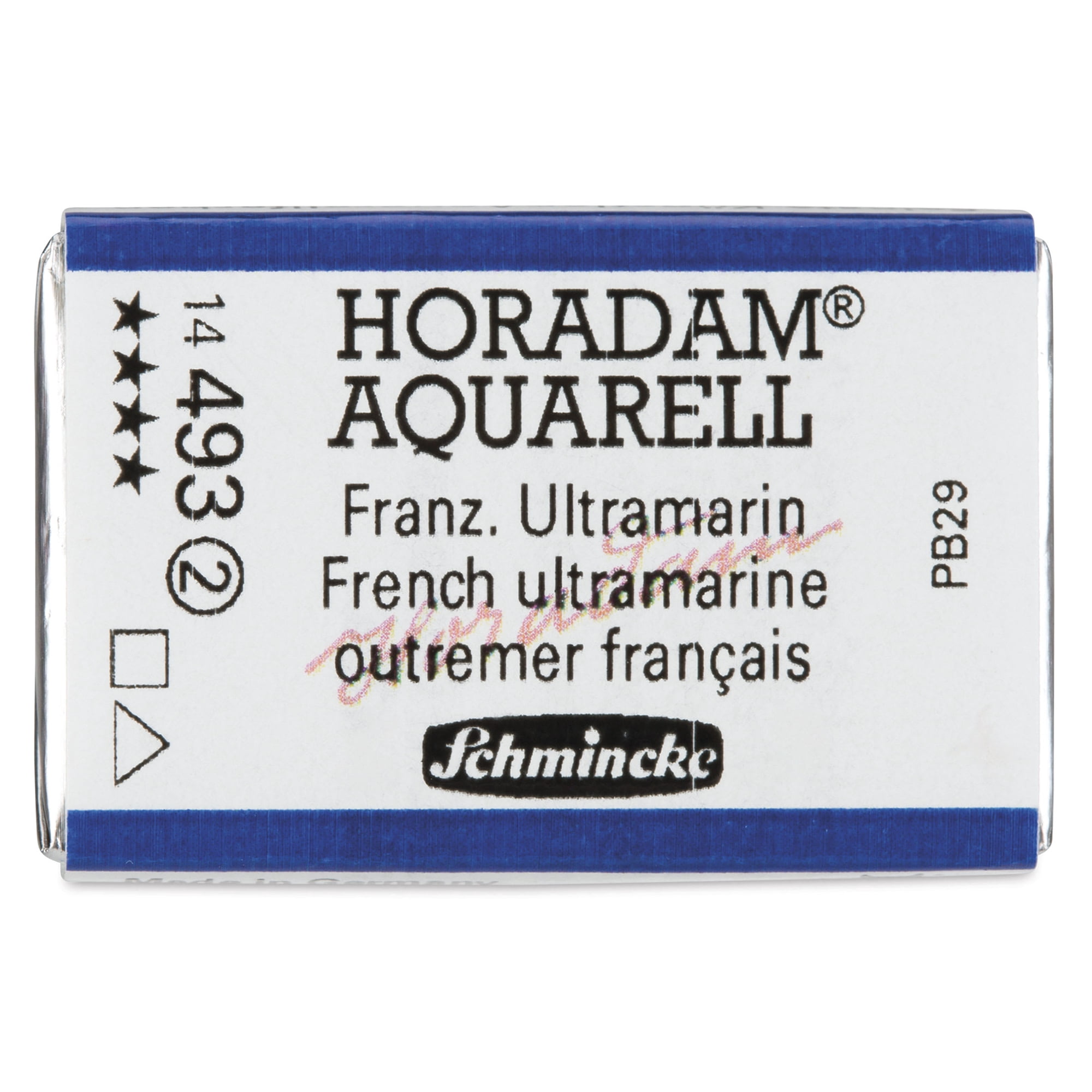 Schmincke Horadam Aquarell Watercolor - French Ultramarine Full Pan