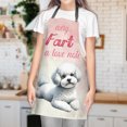 thumbnail image 3 of Every Fart is Love Note Bichon Frise Guilty Face Happy Valentine's Apron Bichons Dog Lovers Gifts Idea for Cooking Grilling Baking Painting Gardening - 01016, 3 of 5