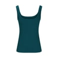 thumbnail image 3 of Modal Camisoles with Built in Bra Tank Top with Built in Bra for Women Spaghetti Strap Tanks Top without Steel Camis, 3 of 6