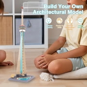 CN Tower Building Blocks Set, 400 PCS Famous Architecture Model Building Kits, Collection CN Tower Model Blocks