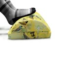 thumbnail image 5 of Bird Foot Rest, Little Birds on Spring Branches in Watercolor Style Repetitive Pattern, Non-Slip Backing Adjustable Ergonomic Memory Foam Leg Support for Office, Yellow and Multicolor, by Ambesonne, 5 of 5