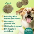 thumbnail image 2 of Honest To Goodness Plant Snacks Chamomile & Ginger Good Vibes Crunchy Dog Treats 8 oz, 2 of 6