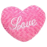 Vikakiooze Fluffy Heart Shaped Throw Pillow, Love Heart Pillow Couple Cushion Pillow Heart-Shaped Pillow Love Pillow Valentines Day Decorative Gift