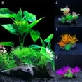 thumbnail image 7 of SPRING PARK Artificial Aquarium Plants Plastic Water Plants Landscaping for Aquarium Decorations, 7 of 7