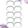 thumbnail image 6 of HOOWIFFY Silver Baking Mould 10Pcs 6.4*1.7In Stainless Steel Cheese Mold Tool, 6 of 8