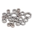 thumbnail image 3 of RC Car Bearing Kit, RC Ball Bearings Aluminum Alloy 22PCS High Strength  for 1/18 Remote Control Car, 3 of 7