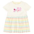 thumbnail image 3 of Inktastic My 1st Valentine's Day with Elephant Girls Baby Dress, 3 of 5
