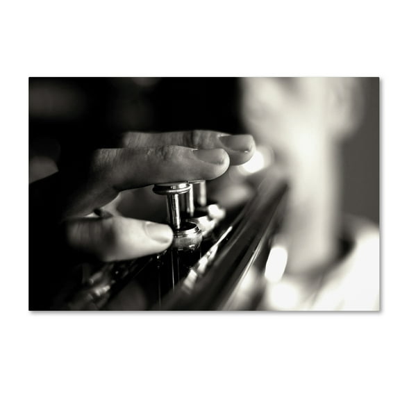 Trademark Fine Art 'Player' Canvas Art by Mark Kling