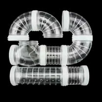 Pet Small Hamster Tube Tunnel Clear Do It Yourself Toy Rabbits Tube Track Tube Rodents Toy for Cage Mount