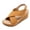 Yellow, variant on Wedges Sandals with Arch Support for Woman Leather Lightweight Casual on High Heel Womens House Slippers Size 8 Dressy Summer Wedges for Women, Inspired By Espadrilles