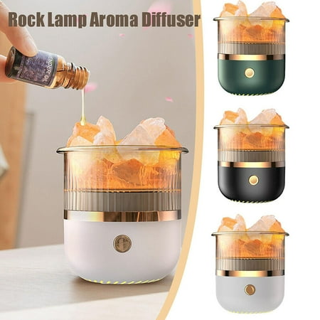 

Mini Aromatheraphy Humidifier Mute Salt Stone Purified Air Machine for Household