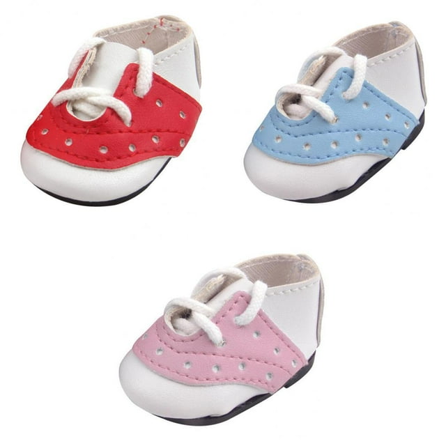 3 pares de zapatillas para de 14,5 pulgadas para accesorio de juguete