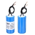 thumbnail image 3 of CBB60 16uf Capacitor de Arranque, 1Pcs AC 250V 2 Cables 50/60Hz Cilindro Azul 72x35mm para Bombas de Agua, Lavadoras, 3 of 5