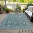 thumbnail image 3 of Dalyn Rugs Machine Washable Indoor/Outdoor Chantille ACN2104 Teal 2'6" x 3'10" Rug, 3 of 9