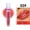 02# Juicy Scarlet Glitter, variant on Julystar Portable Syringe-Style Lip Plumper: A moisturizing, mirror-finish lip oil available in 6 shades, this long-lasting, high-shine lip plumper creates dewy, dolphin-like lips.