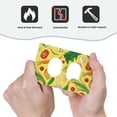 thumbnail image 6 of ZICANCN Outlet Covers Wall Plate, Lots Cartoon Vegetables Light Switch Cover Decorative, Duplex Toggle Combo 1-Gang, 6 of 9