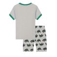 thumbnail image 5 of QEFJNO 2-9Y Toddler Boys Pajamas Short Sets Game Cotton 2 Piece Sleepwear Summer Kids Tee and Shorts, 5 of 7