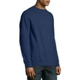 thumbnail image 5 of Hanes Men's and Big Men's Nano Premium Soft Lightweight Fleece Sweatshirt, Up to Size 3XL, 5 of 5