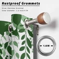 thumbnail image 2 of Outdoor Curtains for Patio Waterproof, Green Spring Botanical Outdoor Privacy Panels Grommet, Weeping Eucalyptus Butterfly Blackout Outside Curtains for Porch/Cabana/Pergola/Gazebo 54"x95", 1 Panel, 2 of 8