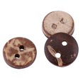 thumbnail image 4 of 400Pcs Natural Brown Coconut Shell 2 Holes Sewing Buttons Scrapbooking Decor Accessories 10mm, 4 of 6
