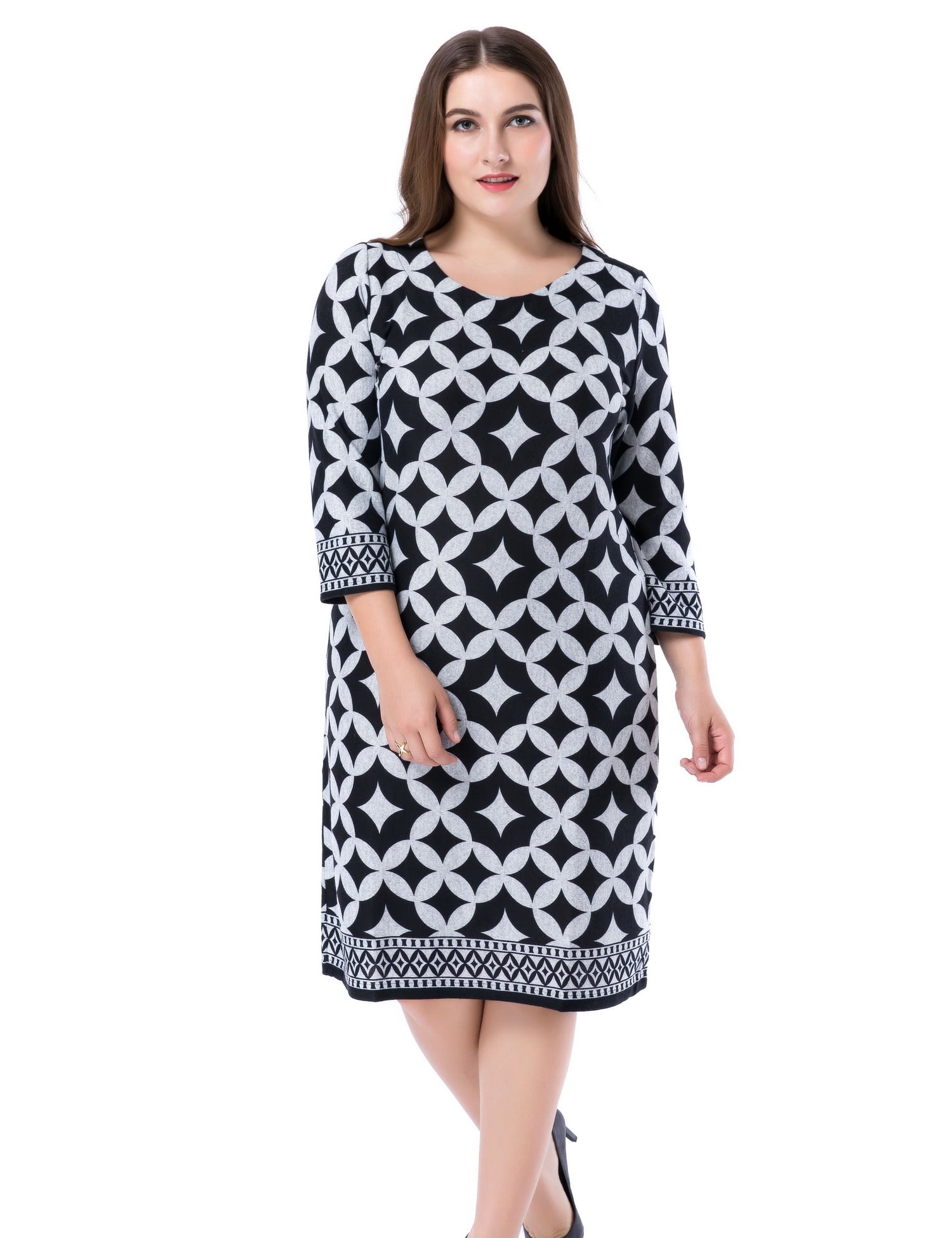 grey shift dress for work