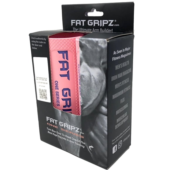 Manillar Grip Fat Gripz One de 1.75 pulgadas de diámetro, color rosa