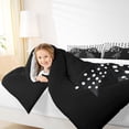 thumbnail image 4 of Erosebridal Cute Polka Dots 7-Piece Bedding Comforter Set,Cartoon Ribbon Bowknot King Bedding Sets For Girls Kids,Reversible, 4 of 7