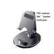 thumbnail image 3 of Sidaley Soporte de teléfono plegable Oficina Soporte simple Fijador Soporte de teléfono móvil de ajustable Accesorios para teléfonos móviles Electrónica Gris, 3 of 6