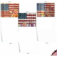 thumbnail image 3 of The Best Card Company 20 Assorted Blank Notecards Bulk Box Set 4 x 5.12 Inch with Envelopes (10 Designs, 2 Each) Artful Flags AM6580OCB-B2x10, 3 of 8