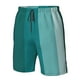 thumbnail image 4 of Fotbe Teal Color Trajes de Baño Estampados para Hombre, Shorts de Verano de Secado Rápido, Ropa de Playa, Bañadores-Small, 4 of 6