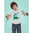 thumbnail image 2 of Cool Dinosaur Friend Long Sleeve Toddler -Image by Shutterstock,  5 Toddler, 2 of 4