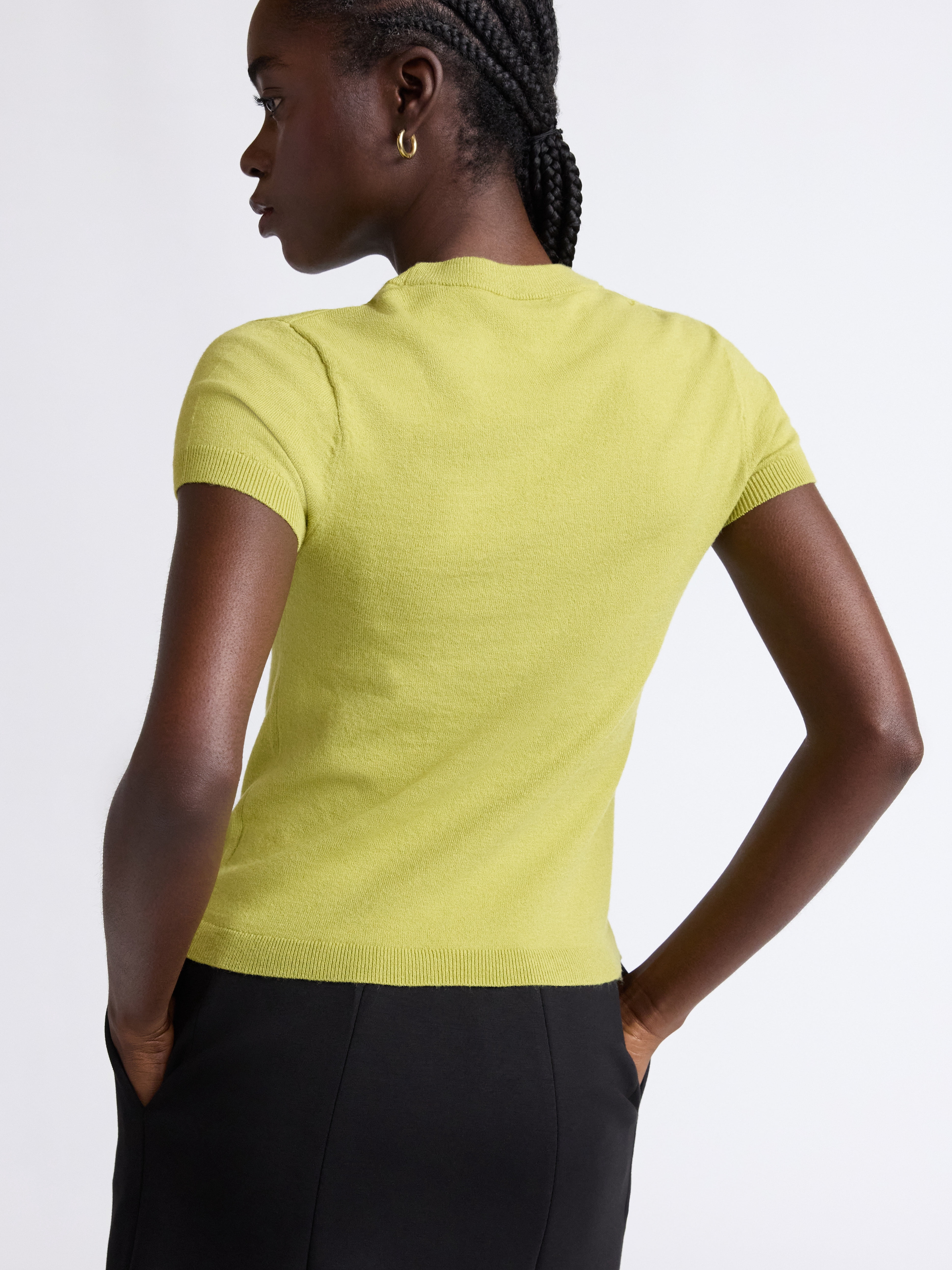 Scoop Women's and Women’s Plus Sweater Tee with Short Sleeves, Lightweight, Sizes XS-4X