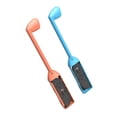 thumbnail image 1 of Golf Club Grips for Switch2 & NS Joy-Con, 2-Pack Motion-Sensing Game Accessory, Ergonomic Anti-Slip Handle Attachment for Mario Golf Super Rush & Golf Games, 1 of 5