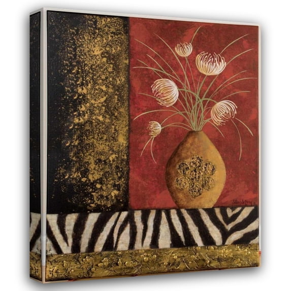 Jillian Jeffrey 28x34 Gallery Wrapped Canvas Wall Art Titled - Asianique I
