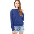 thumbnail image 1 of Made by Olivia Women's Basic Soft & Comfortable Pullover Fleece Crewneck Sweatshirt, 1 of 5