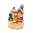 thumbnail image 4 of Centro de mesa luminosa de Navidad Macarena figura coleccionable de Papá Noel, 4 of 8