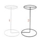 thumbnail image 4 of Soporte para peluca de metal duradero Colcomx Blanco 16x28 cm, 4 of 8