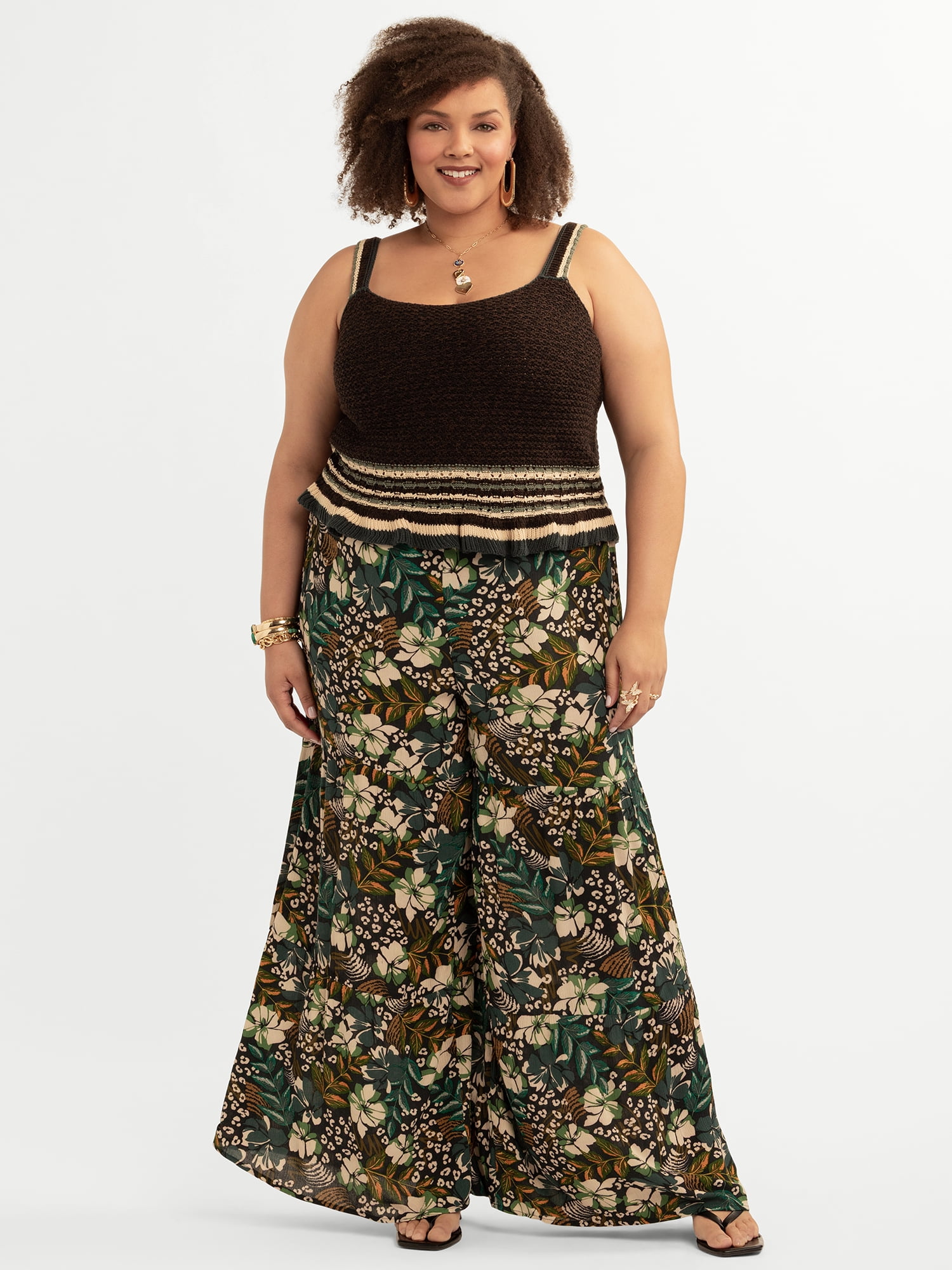 Jessica Simpson Women's Plus Modena Pant, Sizes 0X-4X