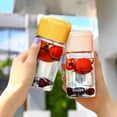 thumbnail image 3 of Tasse en Verre Simple 300ml Résistant à la Chaleur Verre Borosilicate avec Couvercle pour la Vie Quotidienne, 3 of 13