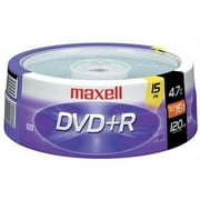 Maxell 639008 Dvd+r 4.7gb16x 15pk Spindle