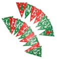 thumbnail image 1 of Drapeaux Triangulaires Bannière Triangle Rouge Vert Drapeau Drapeau Triangulaire Performance Solide, 1 of 8