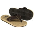 thumbnail image 1 of Quiksilver Mens Monkey Abyss Cork Sandals - Tan/Brown, 1 of 5