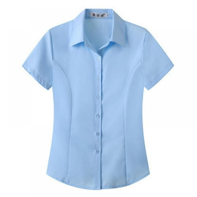 CNKOO Chemise Oxford Classique à Manches Longues pour Femmes