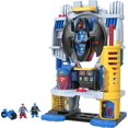 thumbnail image 1 of Imaginext DC Super Friends Ultimate Headquarters Playset with Batman Figure, 10 Piece Preschool Toy, 1 of 6