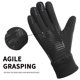 thumbnail image 5 of Guantes térmicos resistentes al viento con pantalla táctil para deportes al aire libre - Guantes de invierno para montar en bicicleta con forro polar y agarre NCHKUN, 5 of 7