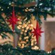 thumbnail image 4 of Pack 2 de adornos colgantes para árbol de Navidad | Decoraciones de plástico para Navidad Dorado/Blanco/Rojo | Colgantes 3D Unique Humor 4,88x3in para fiesta, casa, salón, decoración de centro, 4 of 6