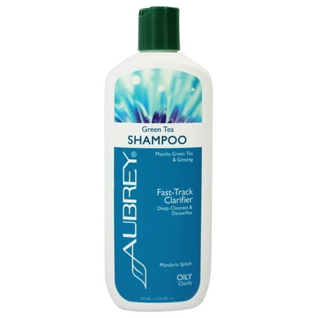 Aubrey Organics - Shampoo Green Tea Fast-Track Clarifier Mandarin Splash - 11 (Best Organic Shampoo For Oily Hair)