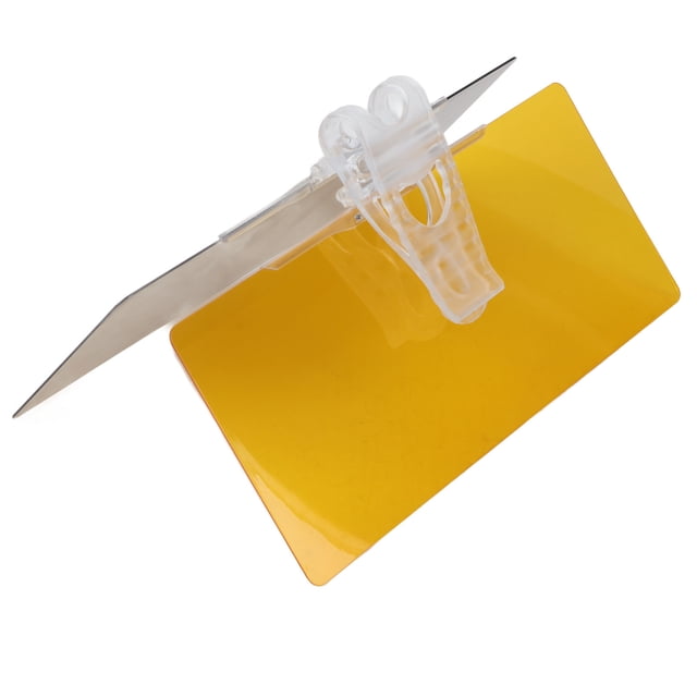 Visera Solar Anti UV, Extensión 2 En 1, Bloqueador Solar Antideslumbrante De Doble Uso, Negro, Amarillo, Día Y Noche, Para Coche